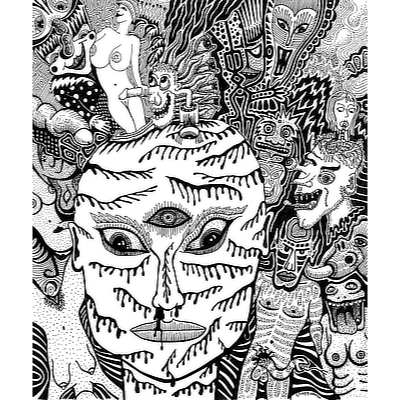 "Exploding Buddha", 1994