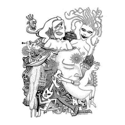 “When The Cock-Eyed African Moon Cums Over The Mountains,” 2001.